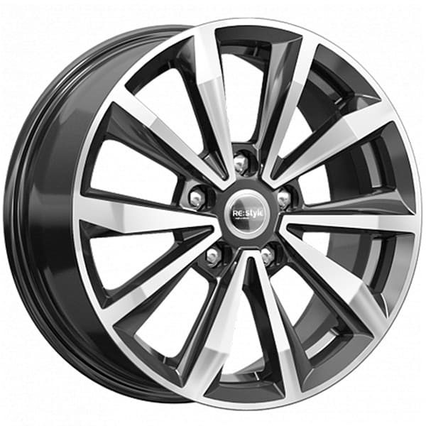 ДЛ 5*114.3 16*6.5 D67.1 ET44 К&К КС974 Алмаз черный